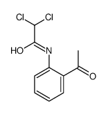 N-(2-acetylphenyl)-2,2-dichloroacetamide结构式