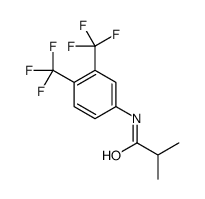 N-[3,4-bis(trifluoromethyl)phenyl]-2-methylpropanamide结构式