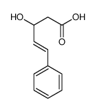3-hydroxy-5-phenylpent-4-enoic acid Structure