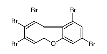 1,2,3,7,9-pentabromodibenzofuran结构式