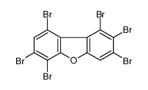 1,2,3,6,7,9-hexabromodibenzofuran结构式