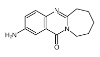2-amino-7,8,9,10-tetrahydro-6H-azepino[2,1-b]quinazolin-12-one Structure