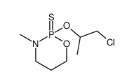2-(2-chloro-1-methyl-ethoxy)-3-methyl-[1,3,2]oxazaphosphinane 2-sulfide Structure