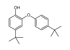 4-tert-butyl-2-(4-tert-butylphenoxy)phenol结构式