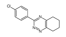 3-(4-chlorophenyl)-5,6,7,8-tetrahydro-1,2,4-benzotriazine结构式