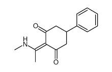 2-[1-(methylamino)ethylidene]-5-phenylcyclohexane-1,3-dione Structure