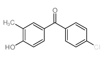 Methanone,(4-chlorophenyl)(4-hydroxy-3-methylphenyl)-结构式