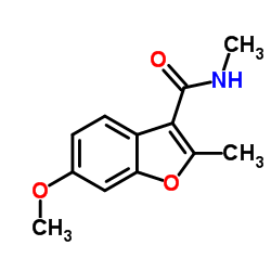 6-Methoxy-N,2-dimethyl-1-benzofuran-3-carboxamide picture