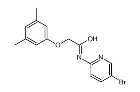 N-(5-bromopyridin-2-yl)-2-(3,5-dimethylphenoxy)acetamide结构式