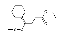 ethyl 4-cyclohexylidene-4-trimethylsilyloxybutanoate Structure