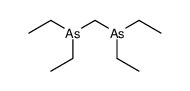 bis(diethylarsino)methane结构式