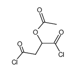 l-2-acetoxysuccinoyl chloride Structure