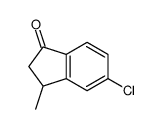 5-氯-3-甲基-2,3-二氢-1H-茚-1-酮结构式