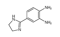 4-(4,5-dihydro-1H-imidazol-2-yl)benzene-1,2-diamine结构式