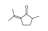2-Isopropylidene-5-methylcyclopentanone Structure