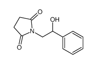 1-(2-hydroxy-2-phenylethyl)pyrrolidine-2,5-dione结构式