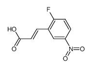 3-(2-fluoro-5-nitrophenyl)-2-propenoate结构式