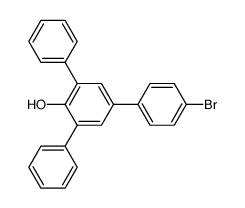 4-(4-bromophenyl)-2,6-diphenylphenol Structure