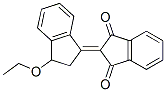 2-(3-Ethoxyindan-1-ylidene)-1,3-indanedione Structure