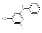 2-Pyrimidinamine,4-chloro-6-methyl-N-phenyl- picture