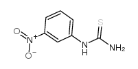 Thiourea,N-(3-nitrophenyl)- Structure