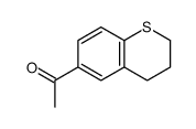 1-(3,4-dihydro-2H-thiochromen-6-yl)ethanone Structure