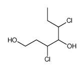 3,5-dichloroheptane-1,4-diol结构式