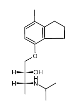 Zenidolol Structure