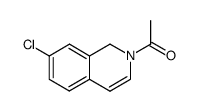 1-(7-Chloroisoquinolin-2(1H)-yl)ethan-1-one结构式