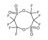 bis(tetrafluoro ethan-β-sultide)结构式