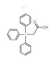 carboxymethyl-triphenyl-phosphanium Structure