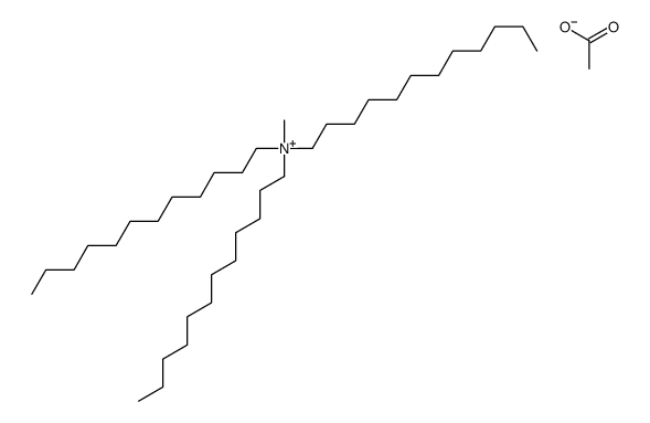 tridodecyl(methyl)azanium,acetate结构式