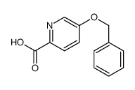 5-(苄氧基)吡啶-2-羧酸结构式