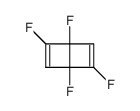 1,2,4,5-tetrafluorobicyclo(2.2.0)hexa-2,5-diene Structure