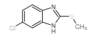 5-chloro-2-methylsulfanyl-3H-benzoimidazole structure