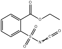 ethyl 2-(isocyanatosulfonyl)benzoate structure