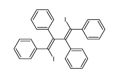(Z,Z)-1,4-diiodo-1,2,3,4-tetraphenyl-1,3-butadiene Structure