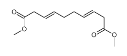 dimethyl deca-3,7-dienedioate Structure