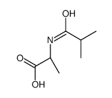 (2S)-2-(2-methylpropanoylamino)propanoic acid Structure
