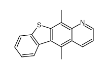 5,11-dimethylbenzo[4,5]thieno[3,2-g]quinoline结构式