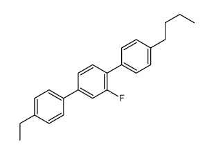1-(4-butylphenyl)-4-(4-ethylphenyl)-2-fluorobenzene结构式