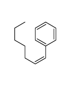 1-Phenyl-1-heptene Structure