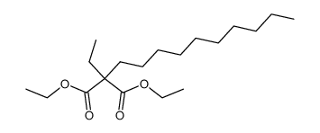 ethyl-decyl-malonic acid diethyl ester结构式