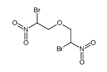 1-bromo-2-(2-bromo-2-nitroethoxy)-1-nitroethane结构式