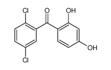 (2,5-dichlorophenyl)-(2,4-dihydroxyphenyl)methanone结构式
