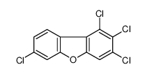 1,2,3,7-TCDF Structure