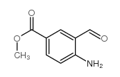 methyl 4-amino-3-formylbenzoate structure