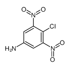 4-chloro-3,5-dinitroaniline结构式