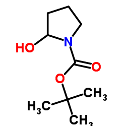 N-boc prrolidin-2-ol structure