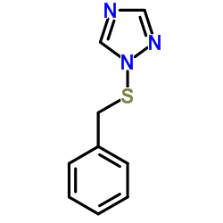 1-(Benzylsulfanyl)-1H-1,2,4-triazole结构式